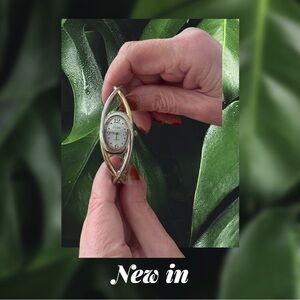 Viviana Vintage Stainless Steel Wristwatch EUC